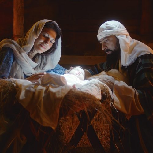 living nativity scene annone veneto