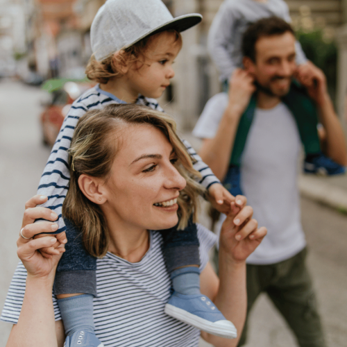 ortogruaro con i bambini